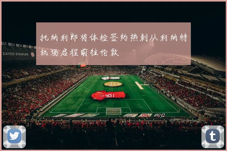 托纳利即将体检签约热刺从利纳特机场启程前往伦敦