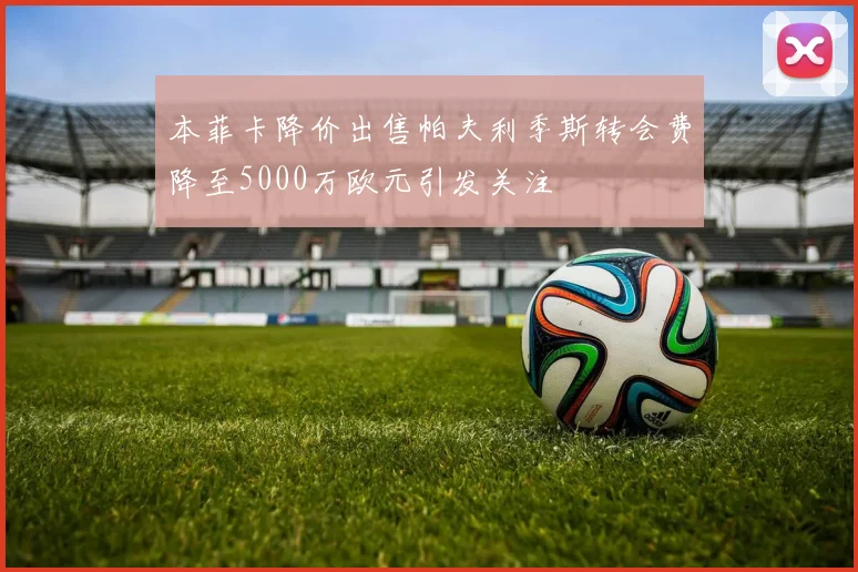 本菲卡降价出售帕夫利季斯转会费降至5000万欧元引发关注